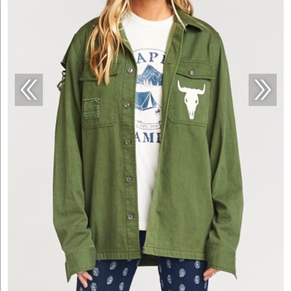 Show Me Your Mumu Army Jacket